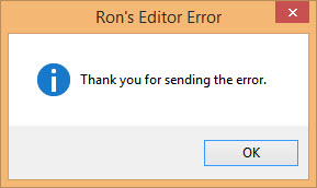 Error Sent